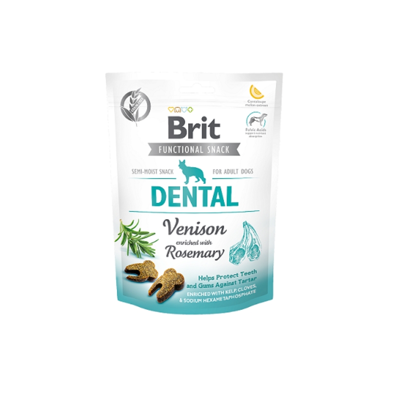 Brit Care dog functional snack Dental venison 150 g