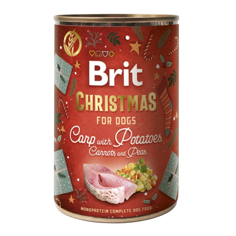 Brit konzerva Mono Protein Czech Christmas Dinner 400g