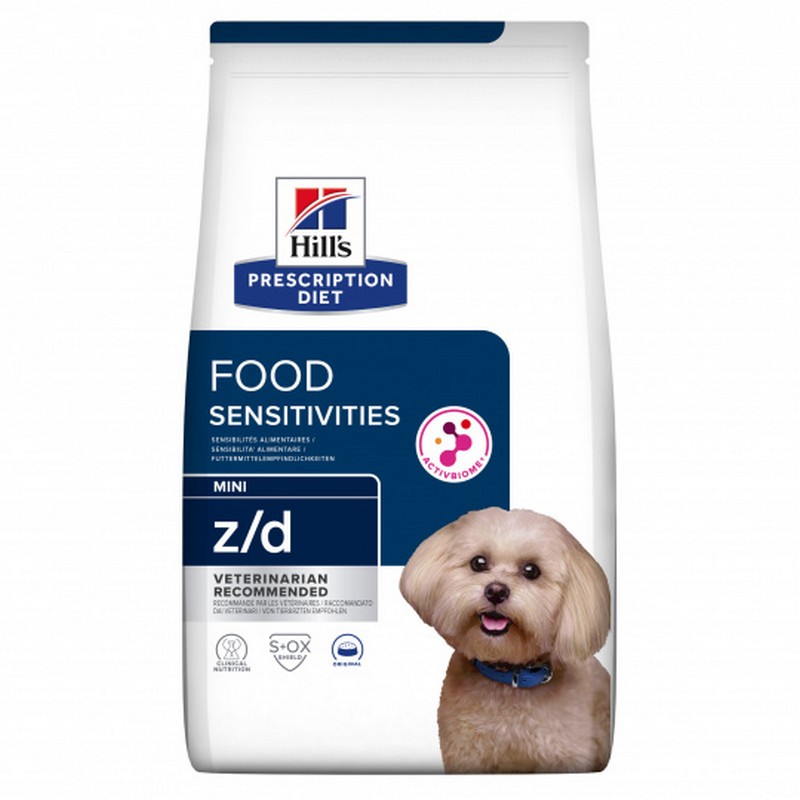 HILLS Diet canine food sensitive z/d mini activ biome+ 1kg