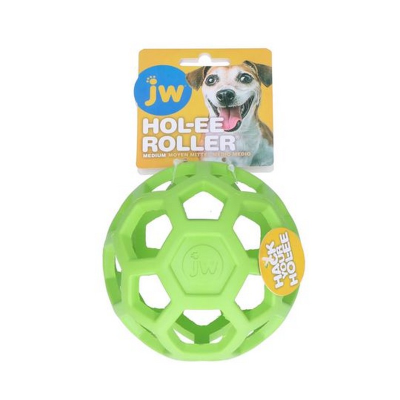 JW Hol-EE roller M 13 cm green