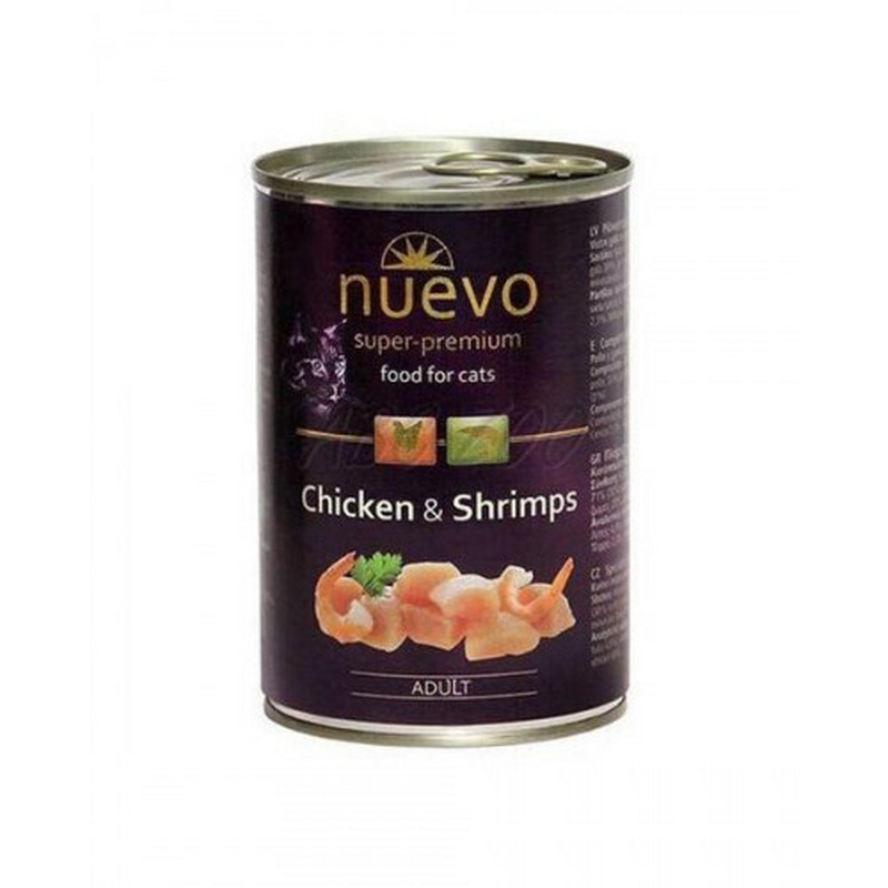 Nuevo Cat konzerva Chicken & Shrimps 400 g