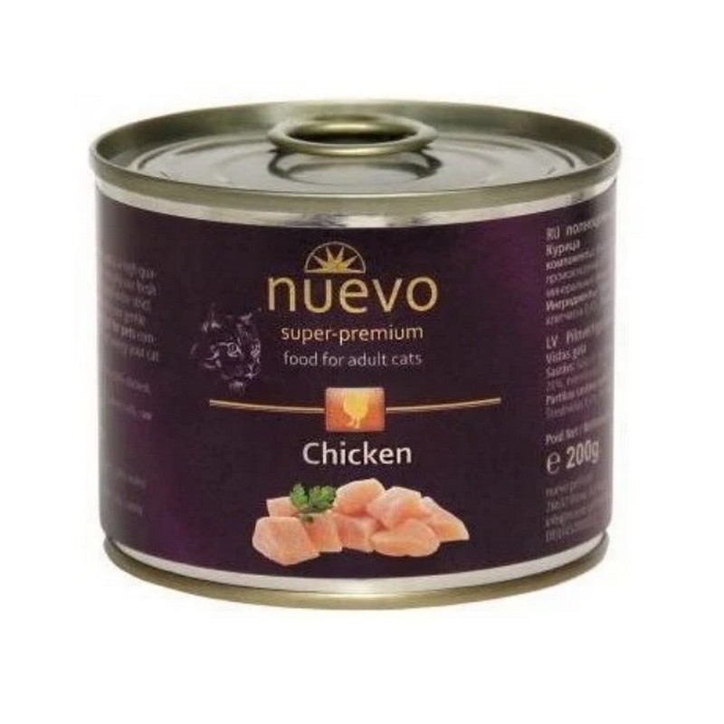 Nuevo cat konzerva Chicken 200g