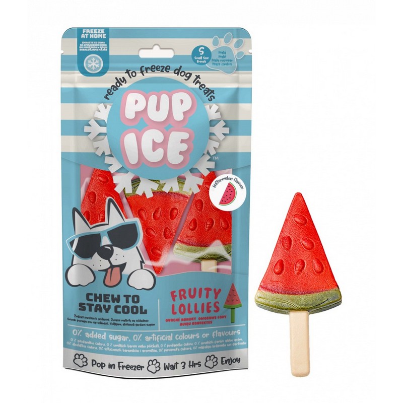 PUP ICE chladiaca pochka vodn meln 3 ks 90g