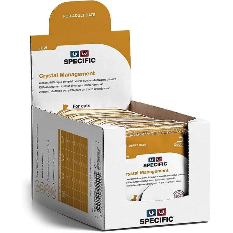 SPECIFIC FCW Cat Crystal Management Multipack 7 x 100 g