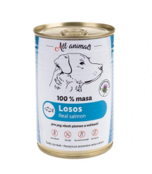 All Animals DOG losos mlet konzerva 400g