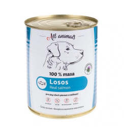 All Animals DOG losos mlet konzerva 800g