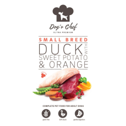 DOG'S CHEF Dogs Chef Duck with Sweet potato & Orange SMALL BREED 500g