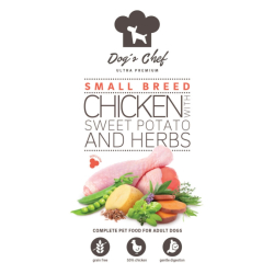 Dogs Chef Chicken with Sweet potato and Herbs SMALL BREED 2 kg