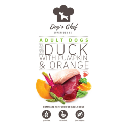 Dogs Chef  English Country Duck with Pumpkin & Orange ACTIVE DOGS 12 kg