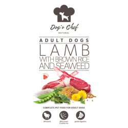 Dogs Chef Lamb with brown rice and seaweed ADULT 10kg