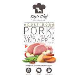 Dogs Chef  Pork with Sweet potato & Apple ADULT 500 g