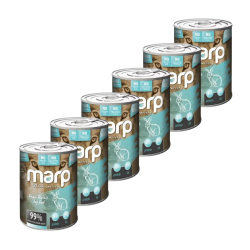 Marp Variety Single krlik konzerva pre psov multipack 6x400g