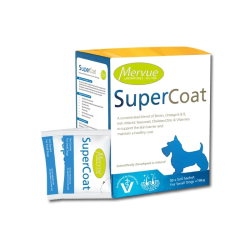 Mervue SuperCoat pasta vo vreckach pre mal psy 30 x 5ml