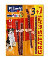 Vitakraft Beef stick hovdzie 3+1 grtis  48g