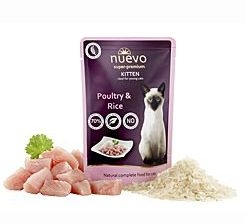 Nuevo Kitten kapsika Poultry & Rice - 85g