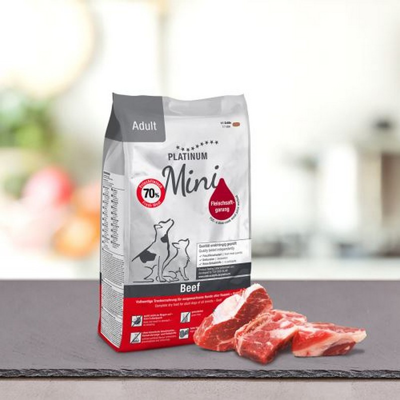 Platinum MINI adult beef - hovdzie mso 900g